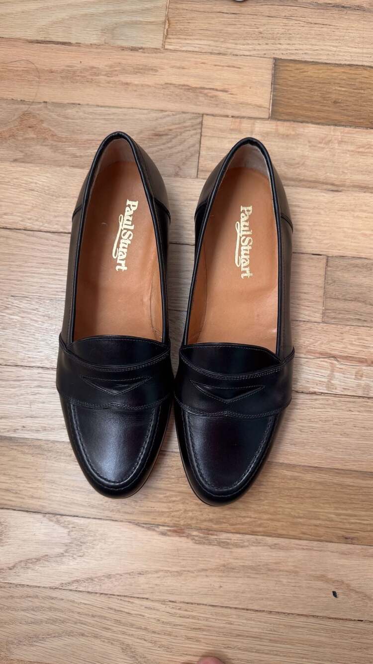 Paul Stuart Lee Penny Loafers Made in Italy size 7 men’s